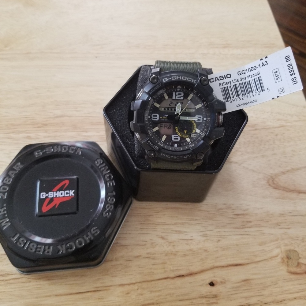 Casio G-shock mud master